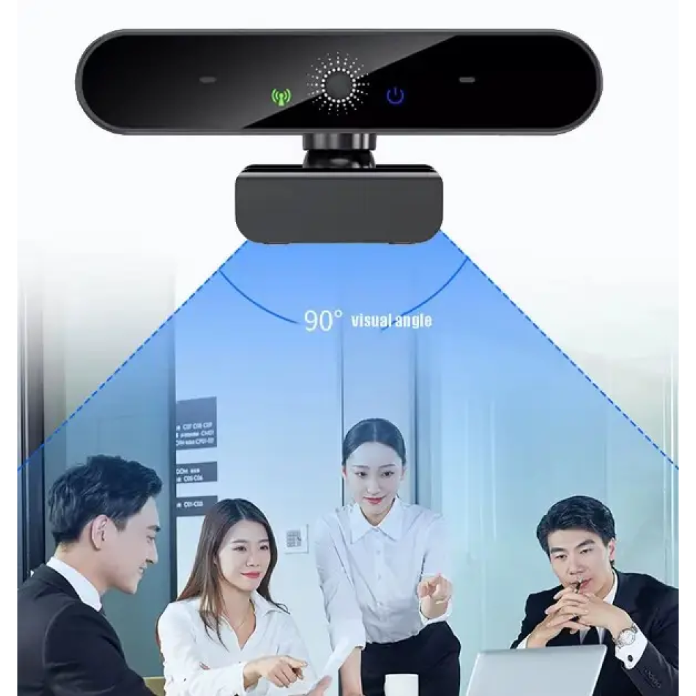 Веб-камера 4K 3840×2160 Автофокус, Мікрофон, Plug and Play USB
