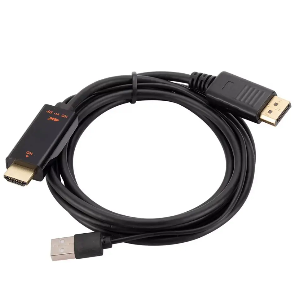 Кабель HDMI - DisplayPort з живленням USB. SmartG