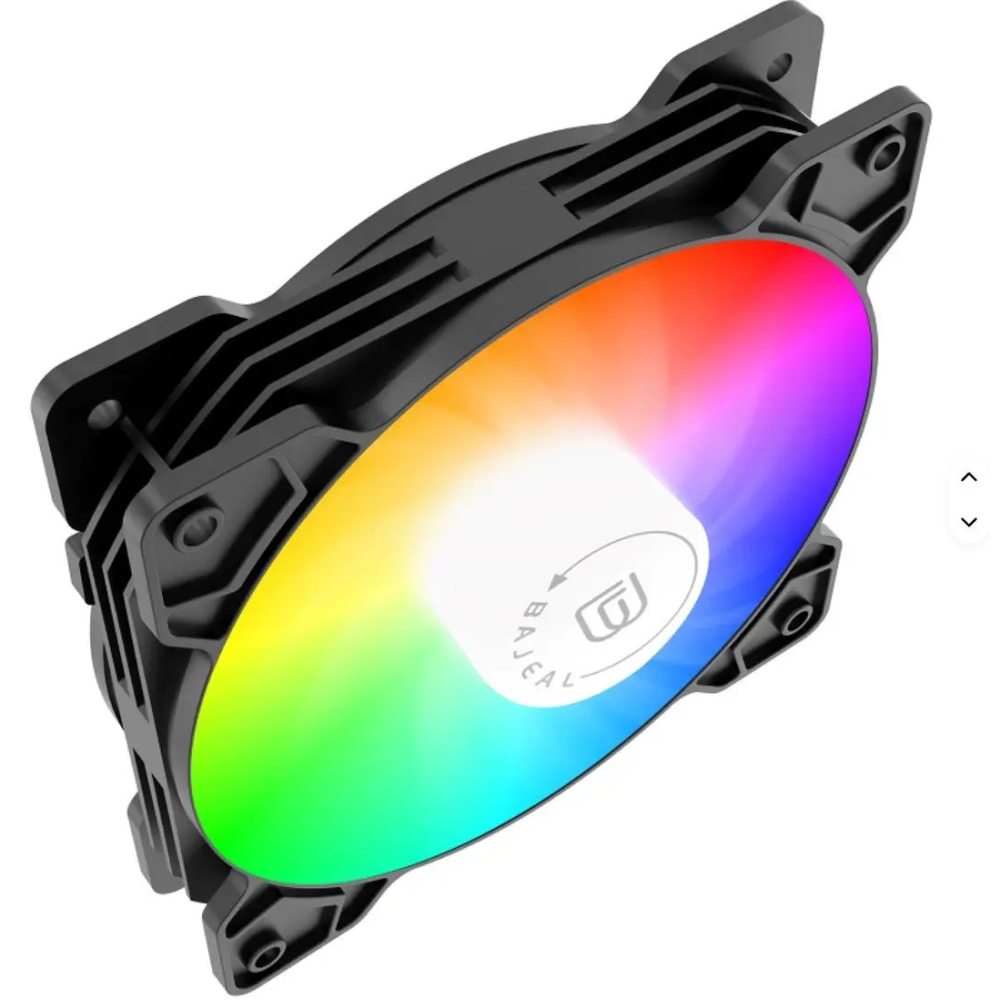 Кулер 120х120х25мм Bajeal CF-120 Molex 1200RPM fRGB