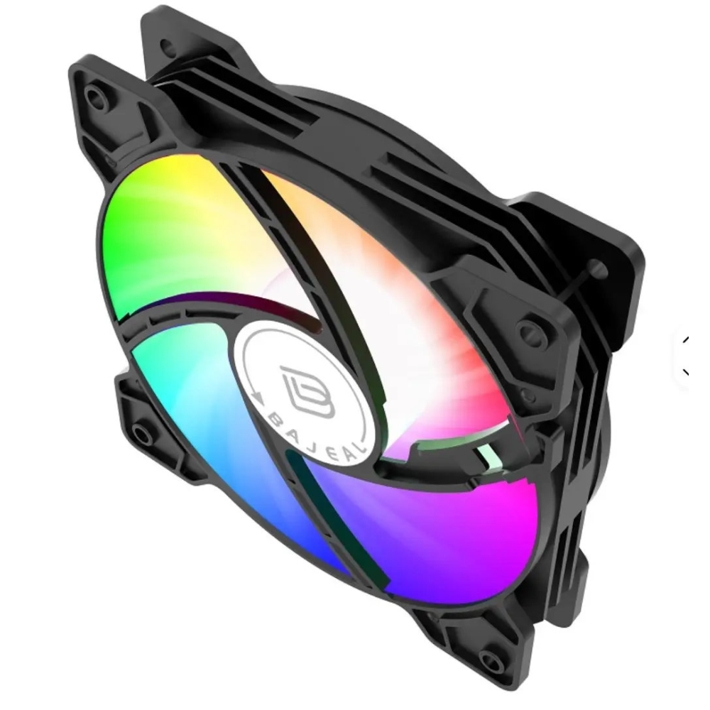 Кулер 120х120х25мм Bajeal CF-120 Molex 1200RPM fRGB