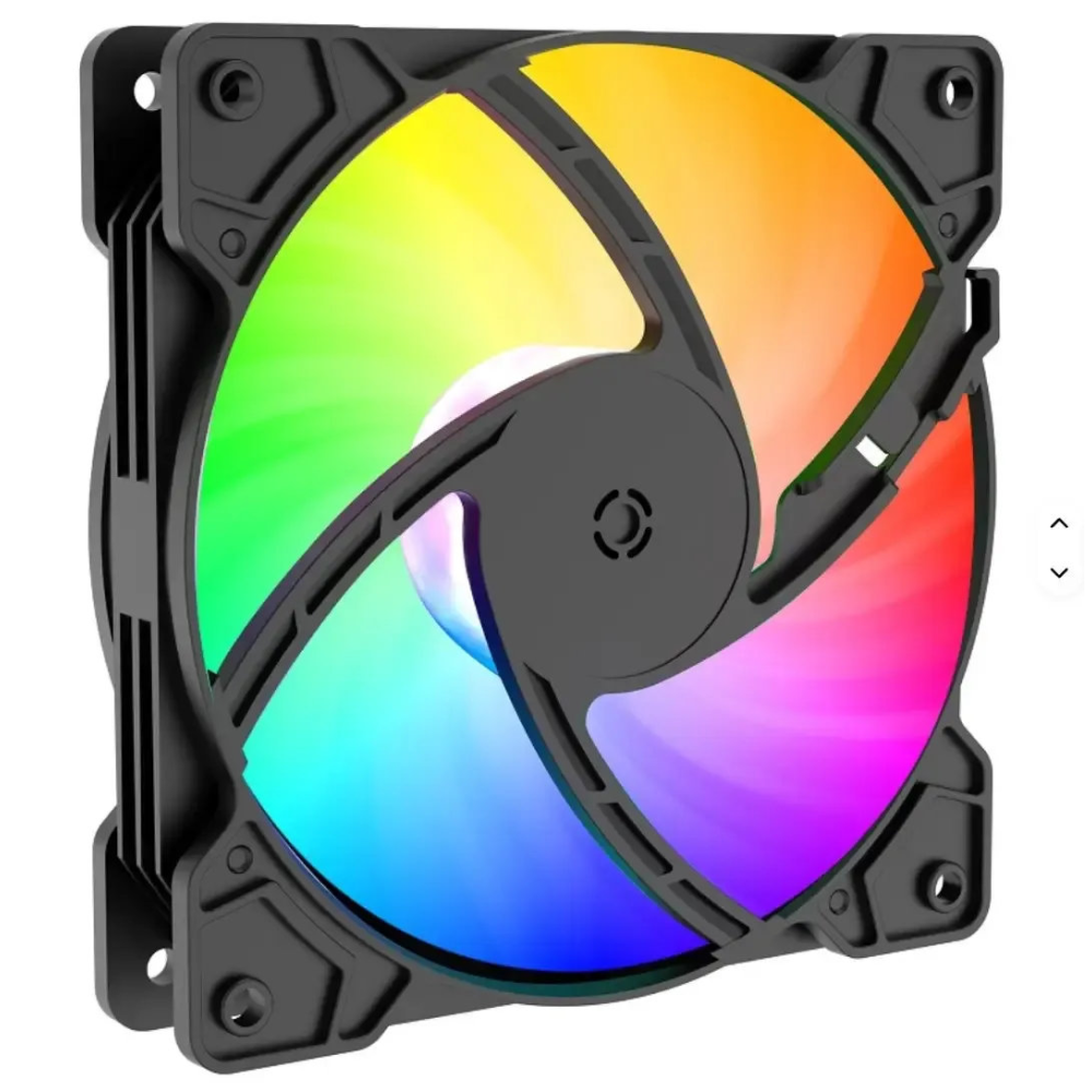 Кулер 120х120х25мм Bajeal CF-120 Molex 1200RPM fRGB