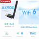 WIFI6 адаптер AX900 + Bluetooth 5.4 Plug and play Антенна
