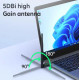 WIFI6 адаптер AX900 + Bluetooth 5.4 Plug and play Антенна