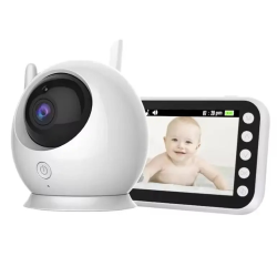 Відеоняня Baby Monitor ABM100 з монітором 4.3''  оглядом 360° двостороннім зв'язком та нічним баченням