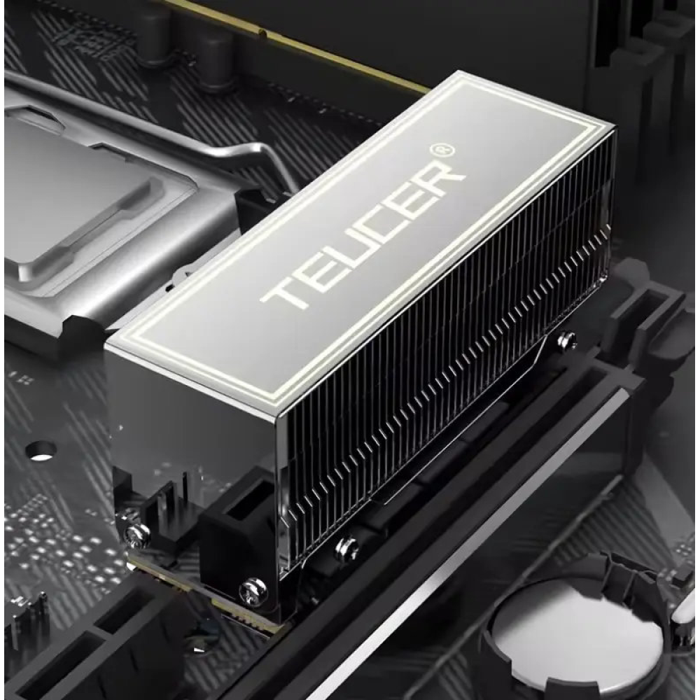 Радіатор охолодження TEUCER M2-10 M.2 SSD M2 2280 + термопрокладки