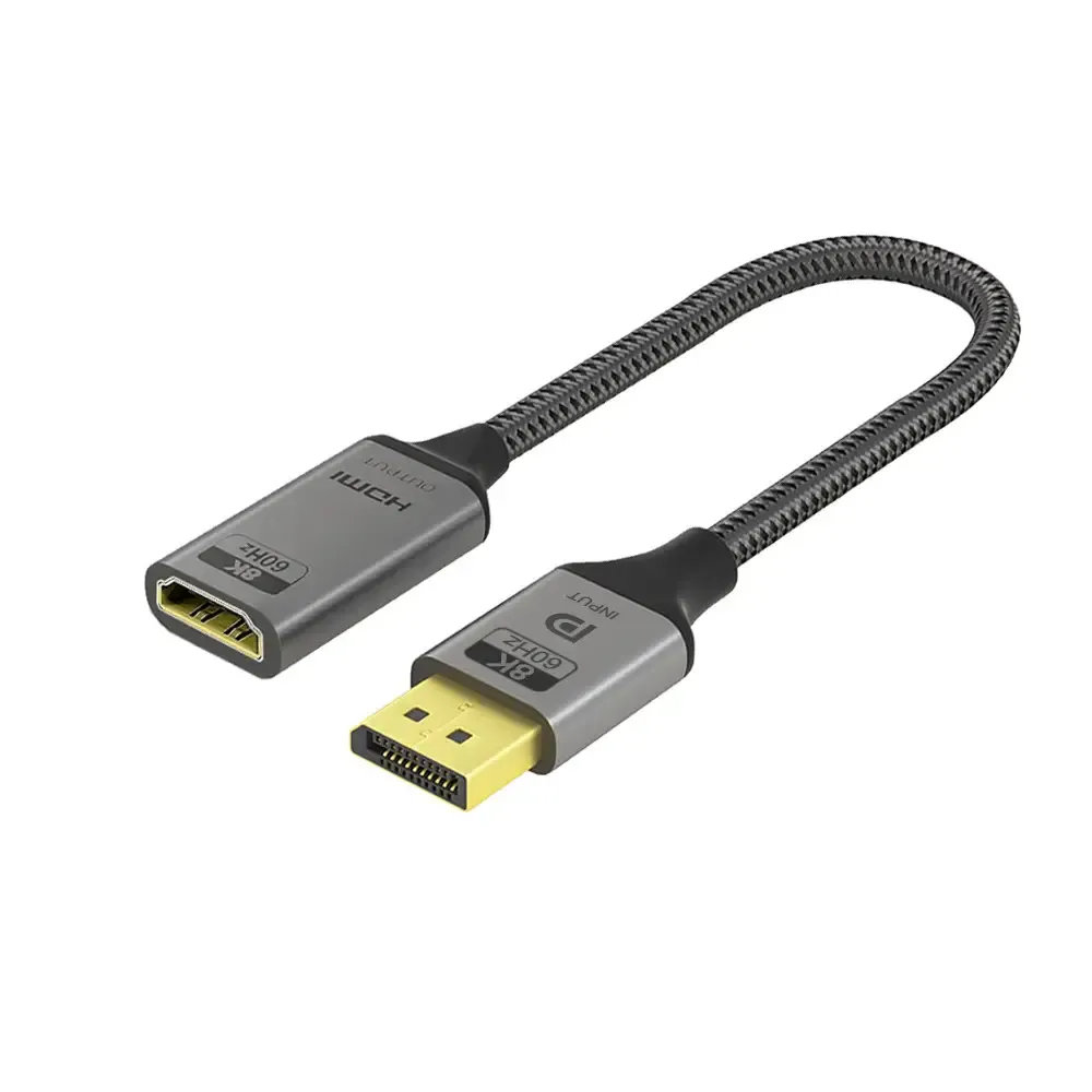 Адаптер конвертер перехідник DisplayPort - HDMI 8K SmartG