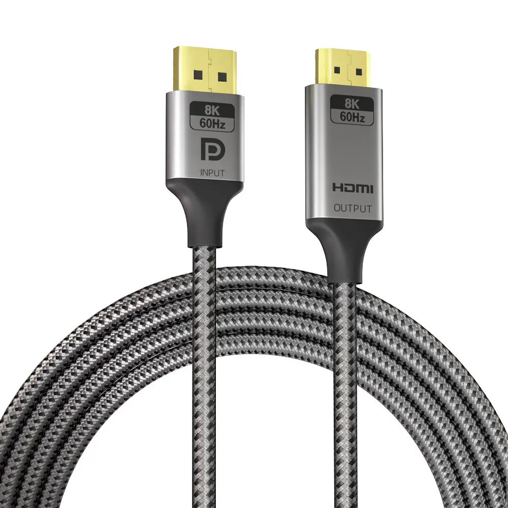 Кабель DisplayPort - HDMI 8K 60Hz 2м SmartG v2.1