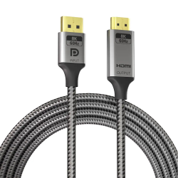 Кабель DisplayPort - HDMI 8K 60Hz 2м SmartG v2.1