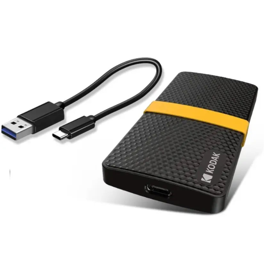 Зовнішній SSD диск Kodak X200  128 Gb, USB Type-C 3.1