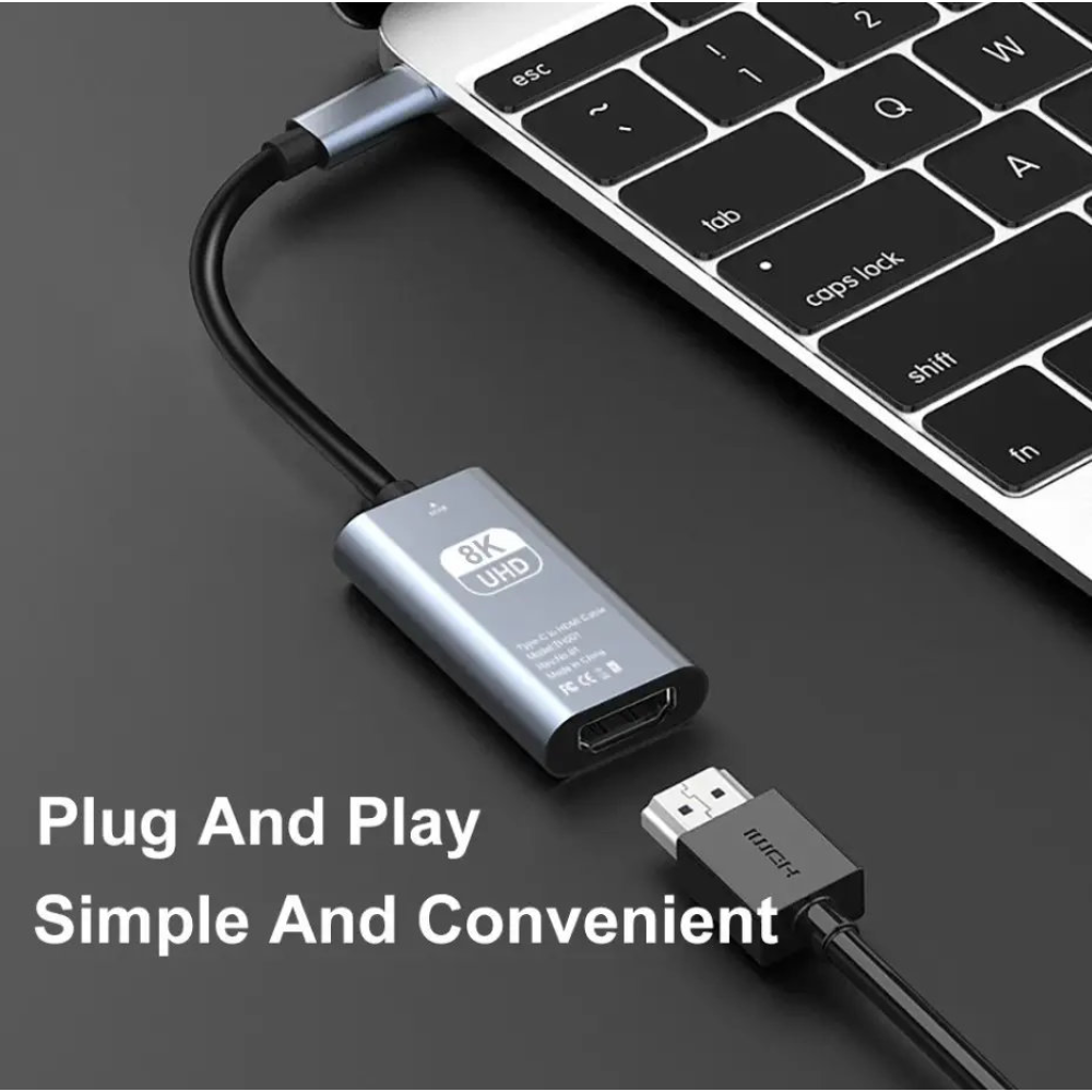 Кабель Адаптер конвертер Type-C to  8К 60Hz Pro V8 SmartG