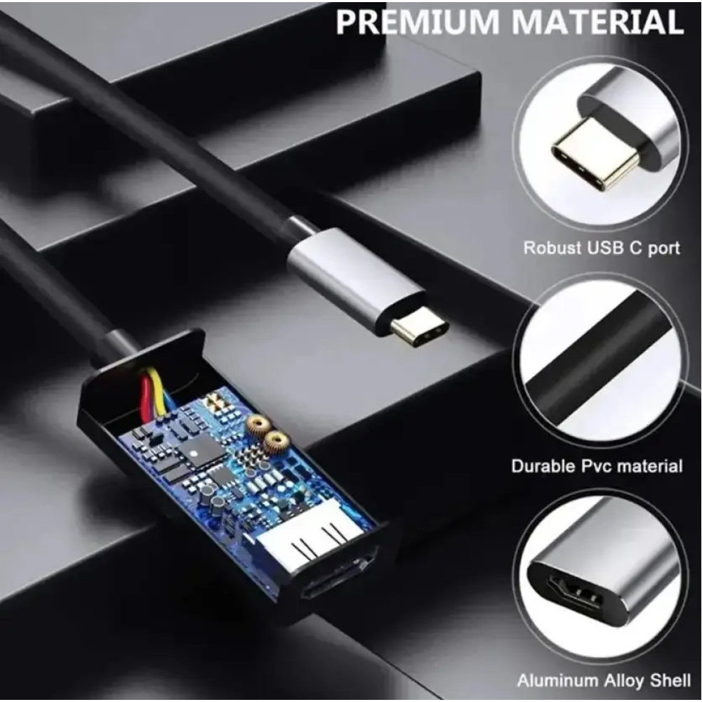 Кабель Адаптер конвертер Type-C to  8К 60Hz Pro V8 SmartG