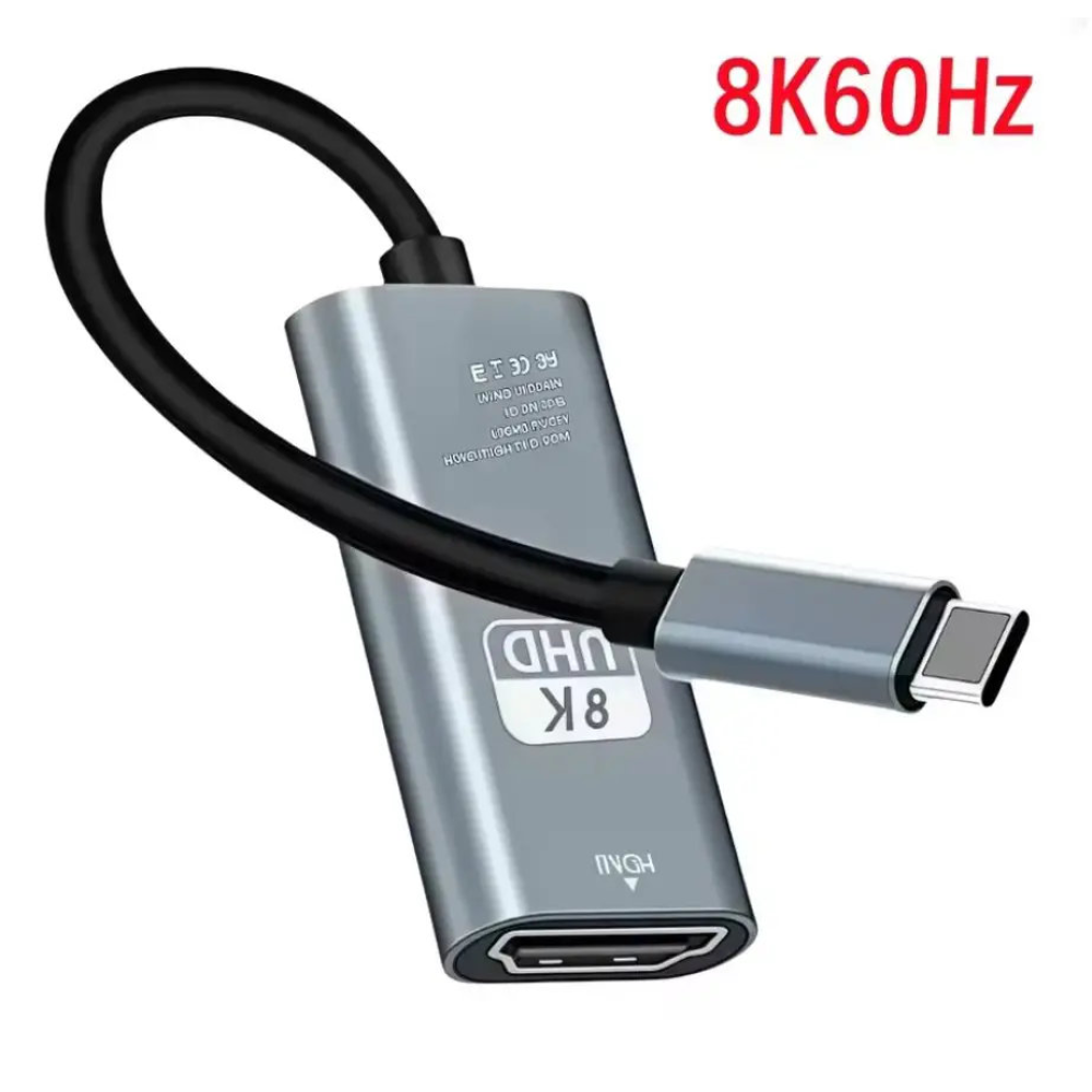 Кабель Адаптер конвертер Type-C to  8К 60Hz Pro V8 SmartG