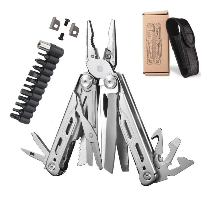 Мультитул  GHK6 Daicamping DL6 DL10 HRC78K комплект бит. Liner Lock