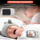 Видеоняня Baby Monitor ABM600-USB Type-c с монитором 3.5'' двусторонней связью и ночным видением