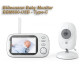 Видеоняня Baby Monitor ABM600-USB Type-c с монитором 3.5'' двусторонней связью и ночным видением