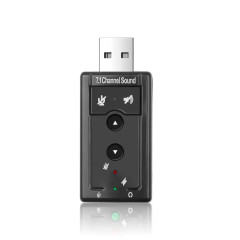 Звукова карта USB 3D Sound Card 7.1 (Коробкова версія)