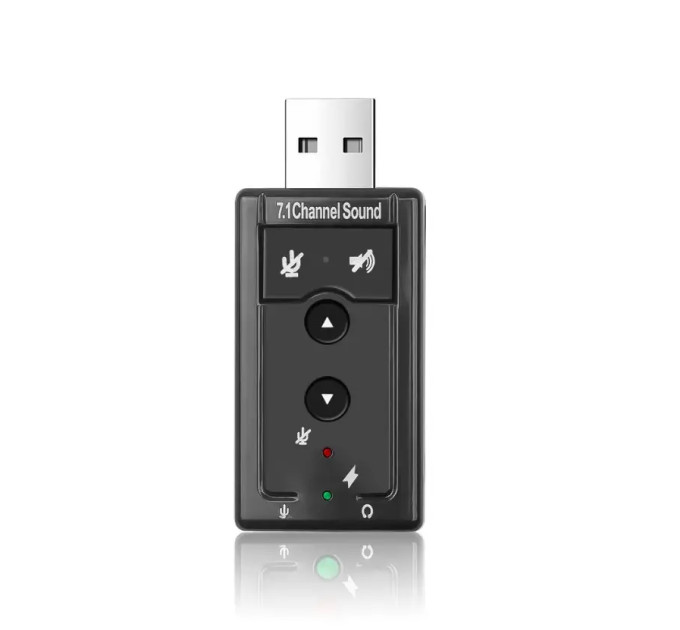 Звукова карта USB 3D Sound Card 7.1 (Коробкова версія)
