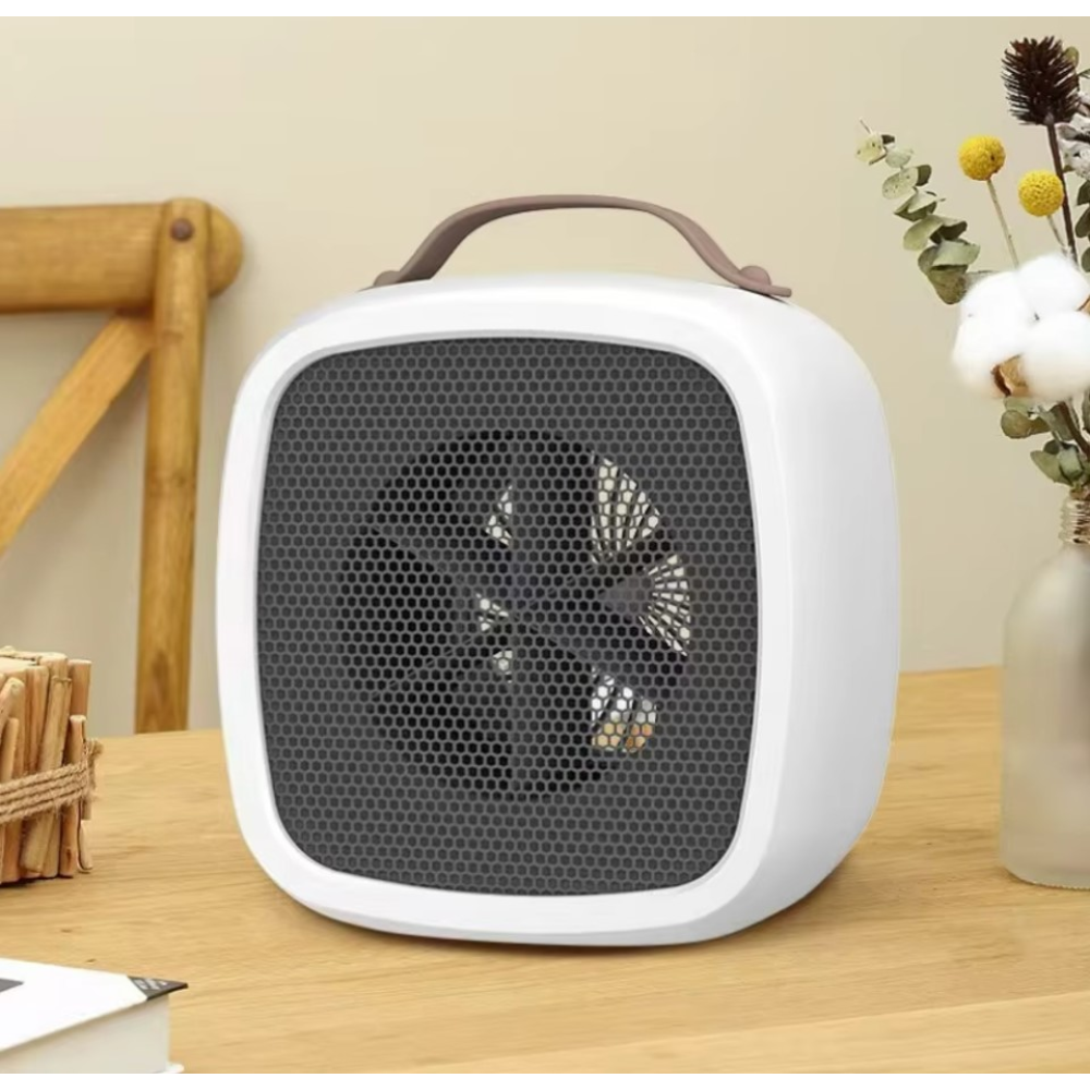 Тепловентилятор 500W SmartGo Білий
