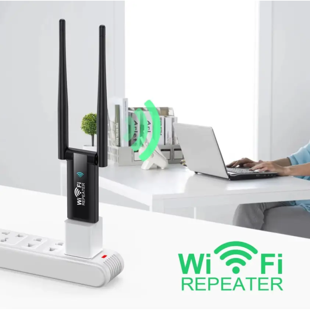 Ретранслятор Wi-Fi 2.4Ghz 300Мбіт/с USB живлення