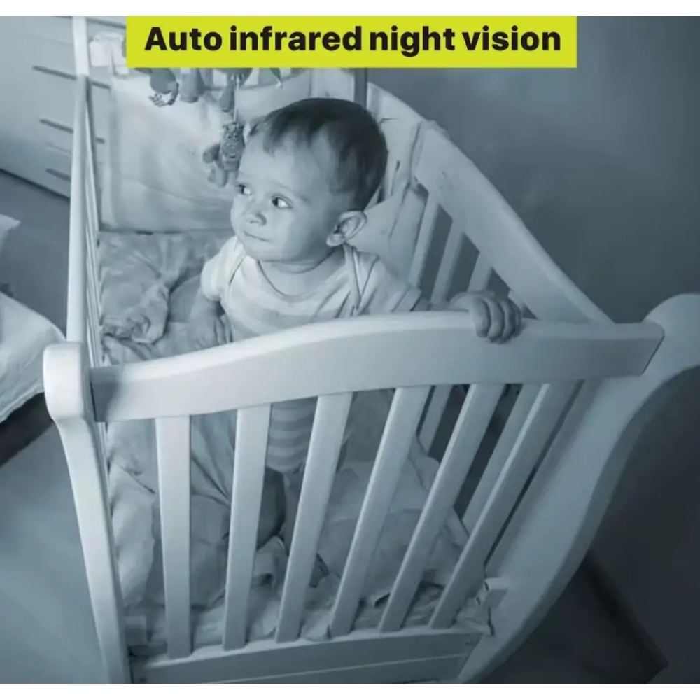 Відеоняня Baby Monitor SM650 з монітором 5'' двостороннім зв'язком та нічним баченням Радіоняня