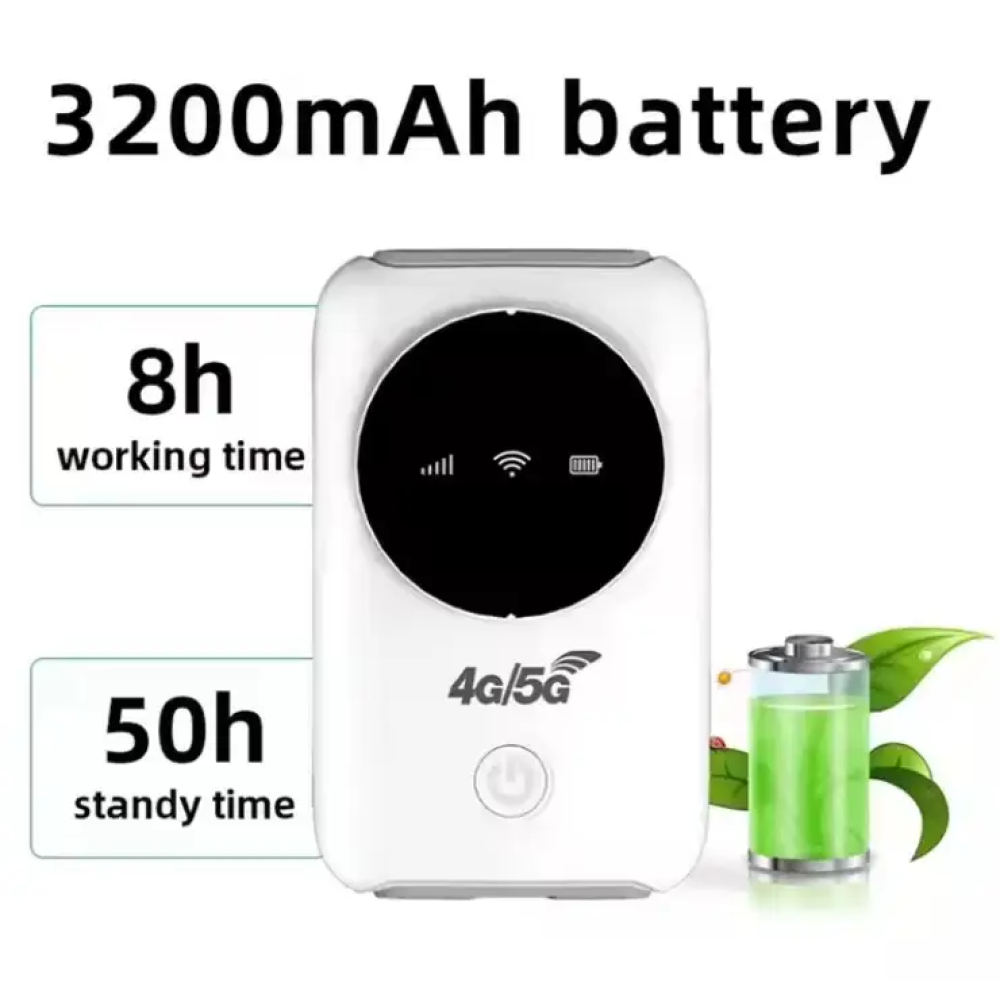 Автономний мобільний 4G/5G LTE Wi-Fi модем роутер H808S