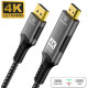 Кабель DisplayPort - HDMI 4K 60Hz 2м SmartGo