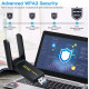 Wi-Fi адаптер AX1800 WiFi 6 USB 3.0 FENVI, дводіапазонний 2.4/5 ГГц