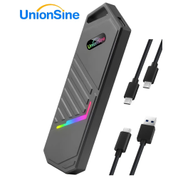 Зовнішня кишеня NVME m.2 SSD USB 3.0 + Type-C UnionSine KFS102 10G USB3.2 Gen2