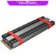 Радіатор охолодження SSD M.2  2280 + термопрокладки Teucer M.2-4 2280