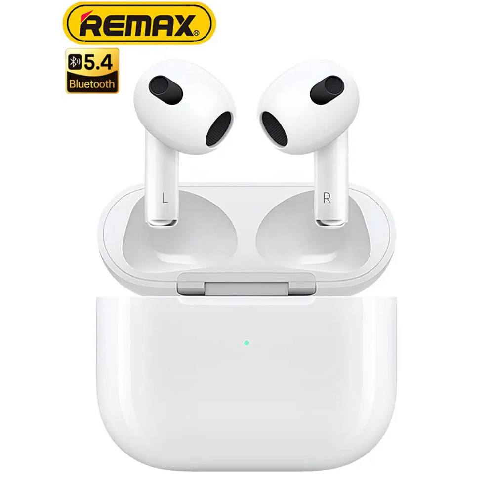 Bluetooth TWS навушники Remax PD-BT430. Білі. 4th Generation Smart Case