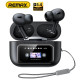 Bluetooth TWS наушники Remax W30N CozyPods с дисплеем. Черные
