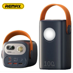 УМБ Павербанк 60000mAh 100W Remax RPP-100 QC3.0 PD100W Швидка зарядка + Фонарь Ліхтар. Синій Powerbank УМБ Павербанк 60000mAh 100W Remax RPP-100 QC3.0 PD100W Швидка зарядка + Фонарь Ліхтар. Синій Powerbank