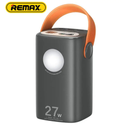 УМБ Павербанк 60000mAh 27W Remax RPP-123 QC3.0 PD Швидка зарядка + Фонарь Ліхтар. Сірий Powerbank УМБ Павербанк 60000mAh 27W Remax RPP-123 QC3.0 PD Швидка зарядка + Фонарь Ліхтар. Сірий Powerbank