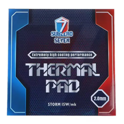 Термопрокладка SubZero Seven Storm 15W/mK 100x100x2 мм