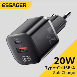 Сетевое зарядное устройство Essager 20W QC3.0 AFC FCP SCP (Быстрая зарядка) Сетевое зарядное устройство Essager 20W QC3.0 AFC FCP SCP (Быстрая зарядка)