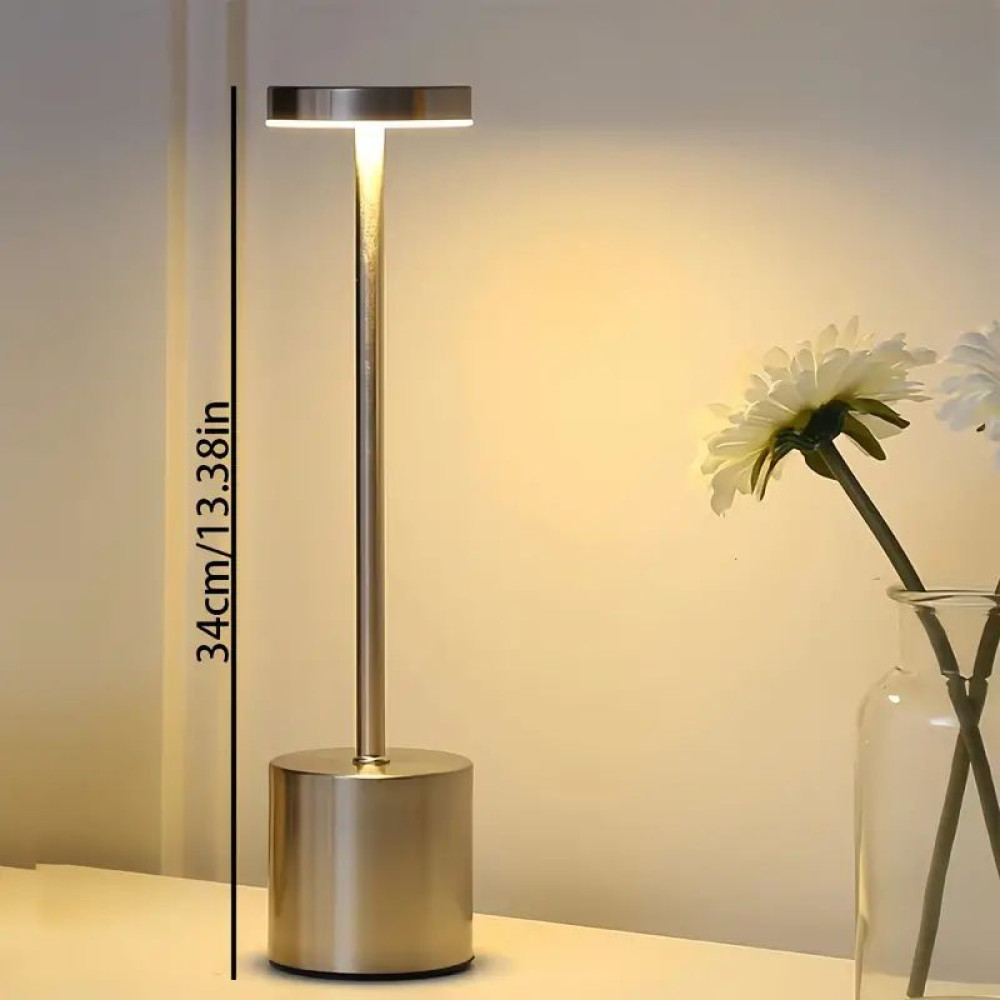 Акумуляторна Настільна лампа LedLine circle gold