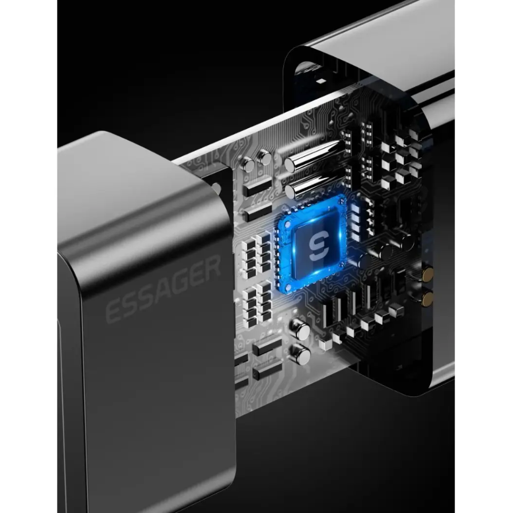 Сетевое зарядное устройство Essager 33W ES-CD29 GAN черное