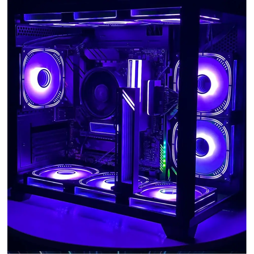 Радіатор охолодження RGB SSD M.2 2280 + термопрокладки Coolcirc ARGB Sync