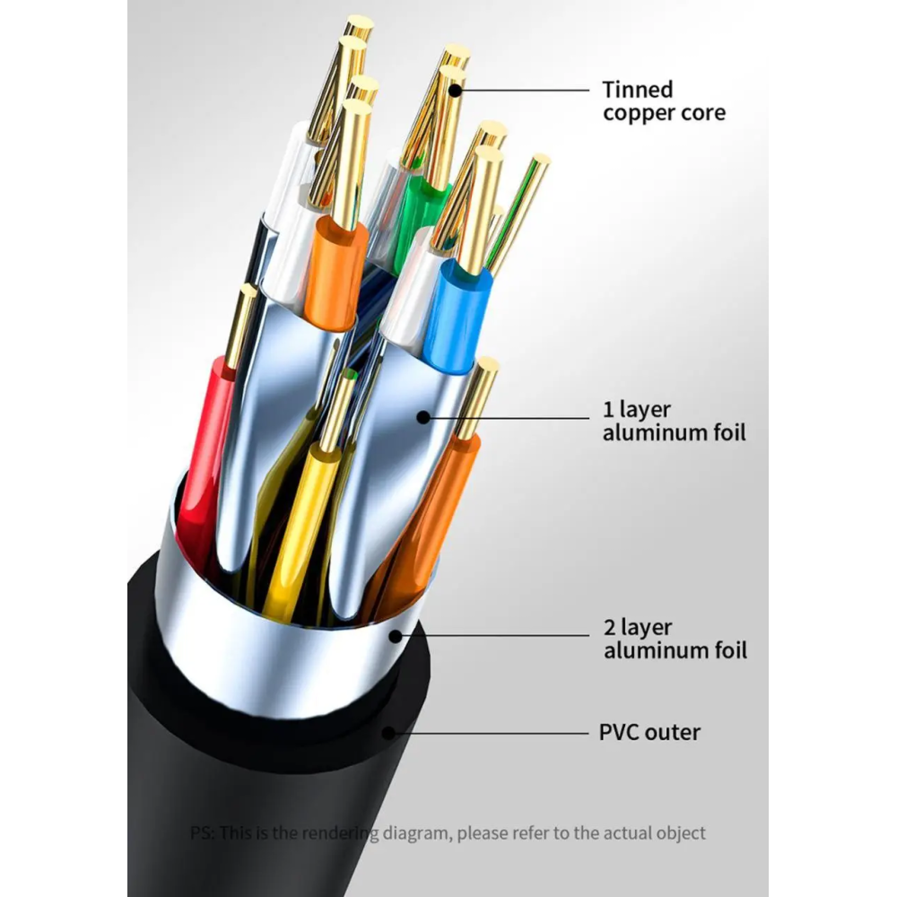 Кабель Type-C - DisplayPort 8K-60Hz 4K-144Hz 2K-240Hz 2м DP1.4