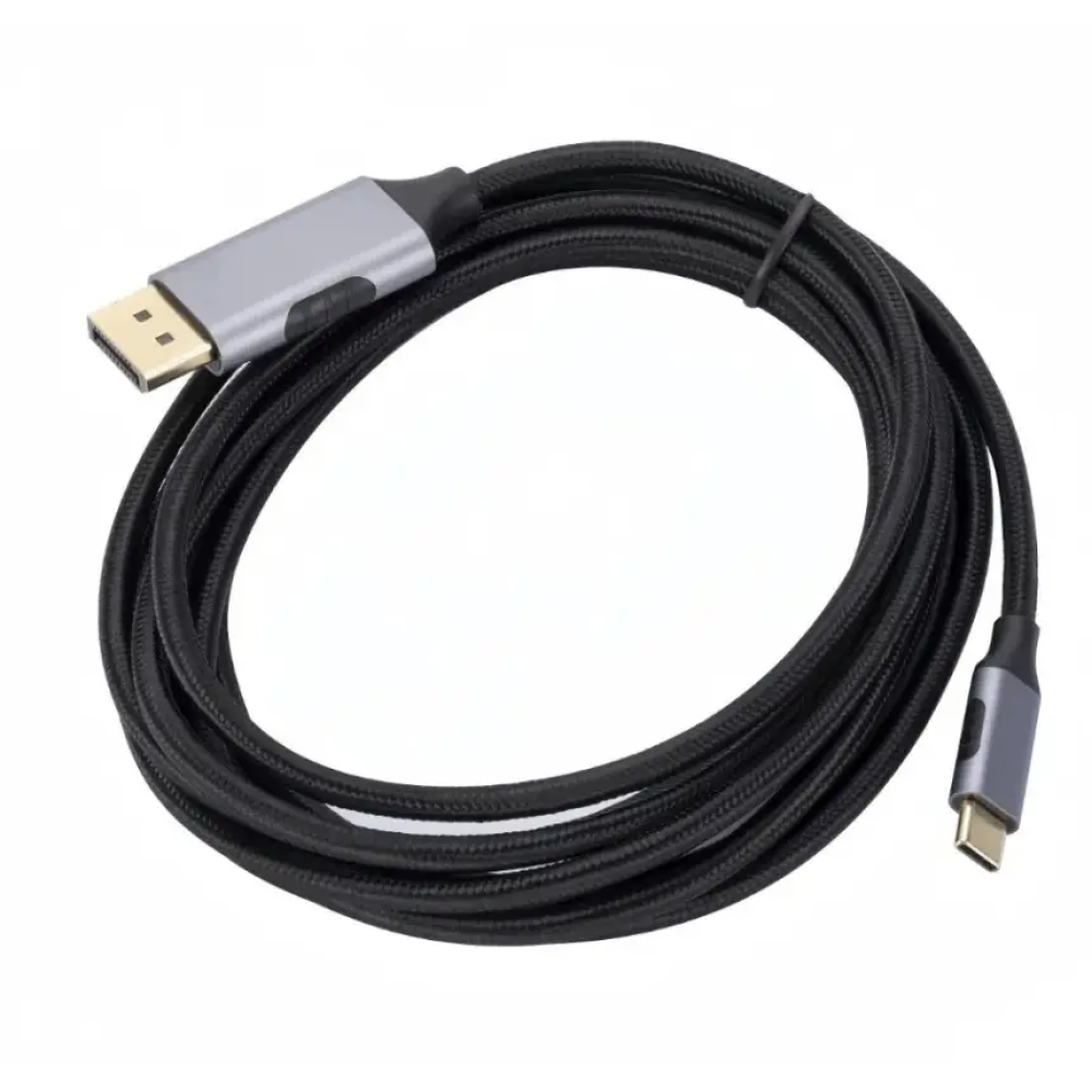 Кабель Type-C - DisplayPort 8K-60Hz 4K-144Hz 2K-240Hz 2м DP1.4