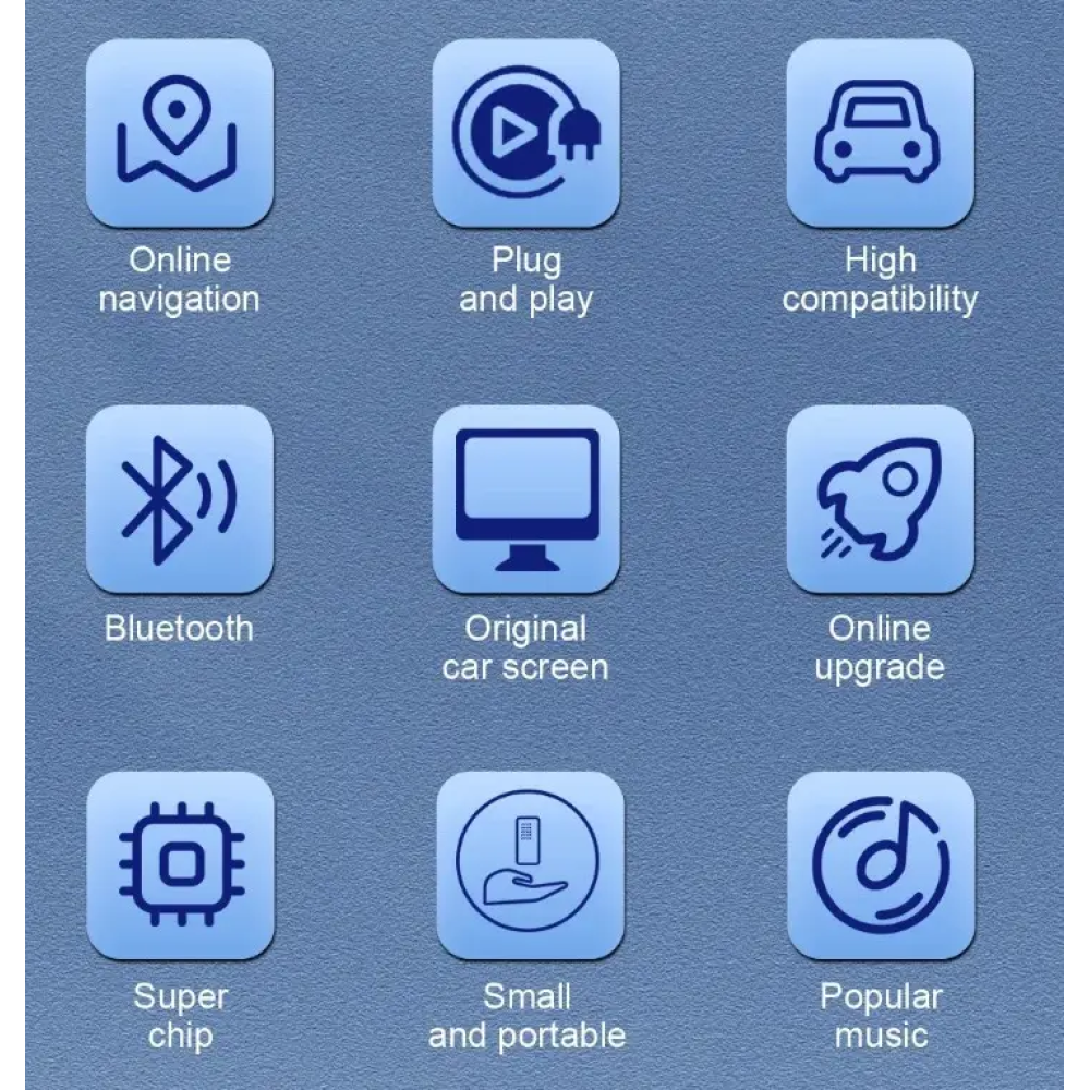 Адаптер беспроводной для Apple CarPlay и Android Auto 2in1 USB WIFI5 Bluetooth 5.0 С c OTG адаптером