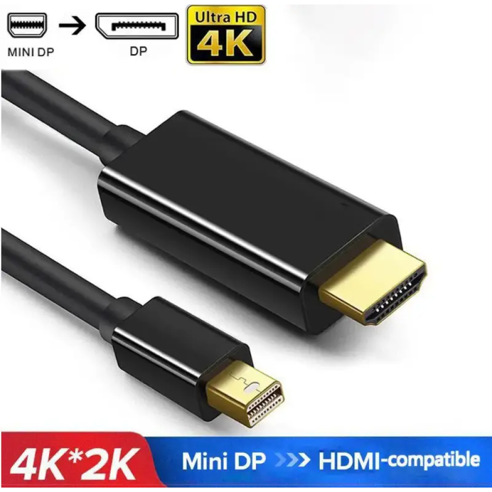 Кабель mini Displayport to HDMI (mini DP - HDMI) 2м