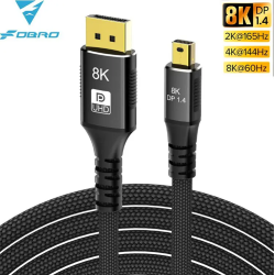 Кабель Mini DisplayPort - DisplayPort  V1.4 8K 1м SmartGo