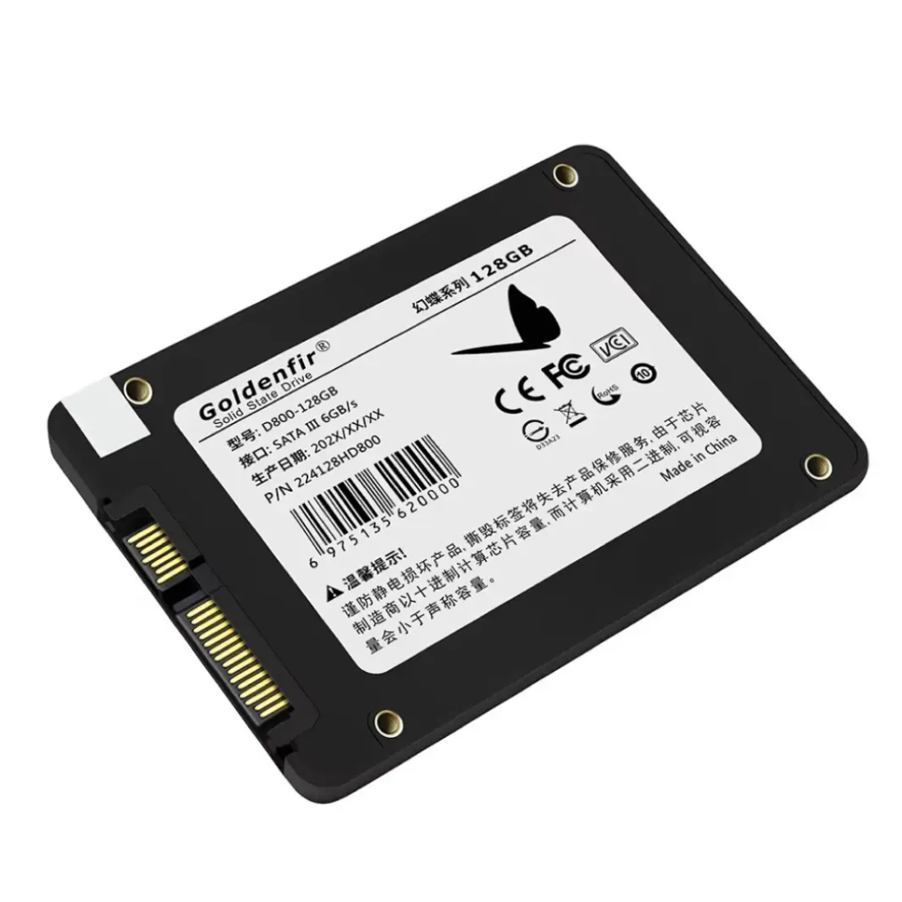 SSD 128gb Goldenfir (560-520Мб/с) SATAlll 3D Nand