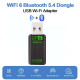 Bluetooth 5.4 + WIFI6 AX900 адаптер Plug and play