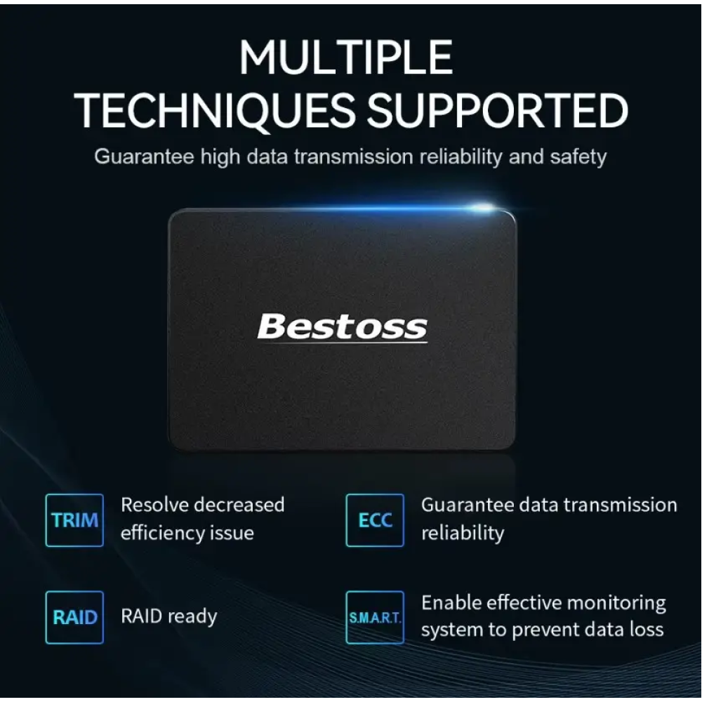 SSD 240gb Bestoss (560-520Мб/с) SATAlll 3D Nand