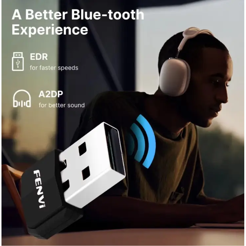 Bluetooth 5.4 даптер Fenvi USB Plug and play