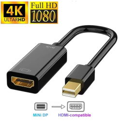 Адаптер конвертер перехідник mini DisplayPort - HDMI (miniDP - HDMI) SmartGo кабель