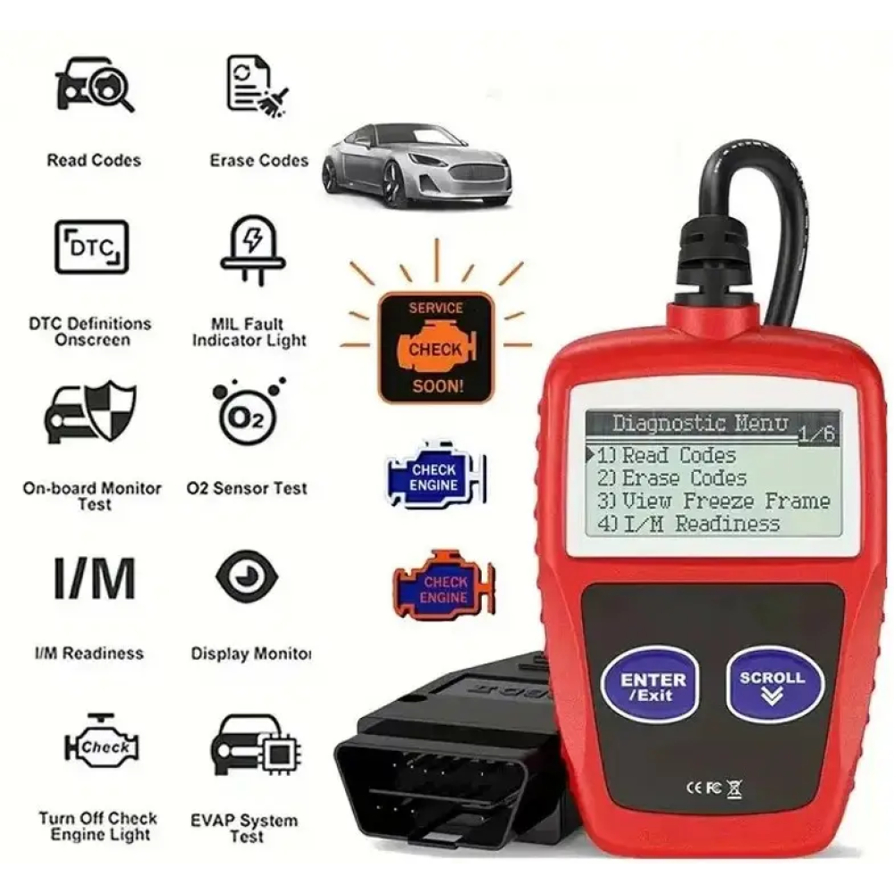 Автосканер OBD2 MS309 Diagnostic Scanning Tools Universal