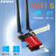Bluetooth 4.0 адаптер + WIFI5 AС1200 2.4G/5GHz PCIe адаптер Fenvi FV-AC1200S